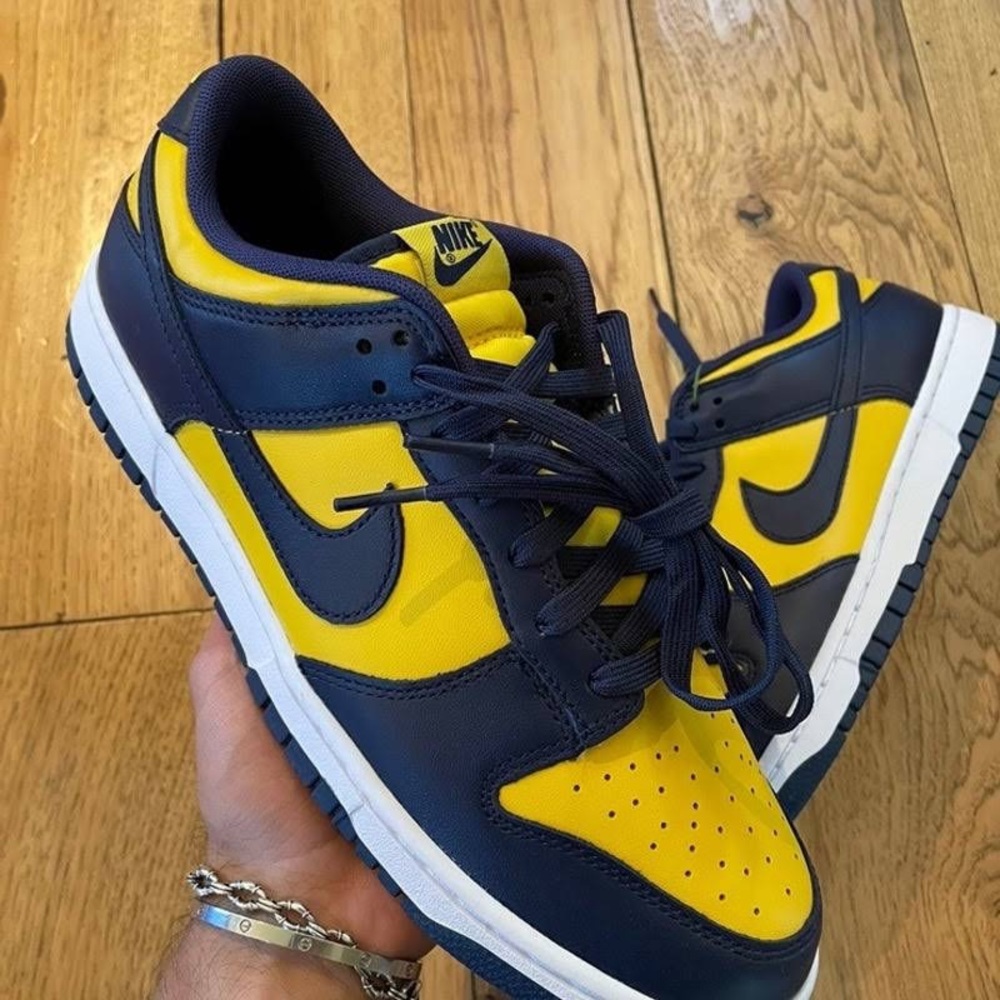 Nike dunk low retro Michigan Brand new FREE SHIPPING SIZE 8 mens